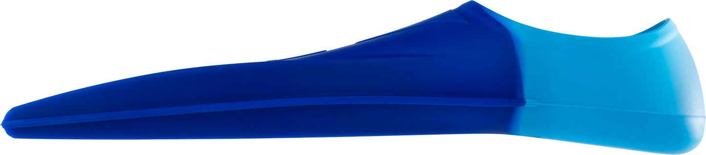 CRESSI Vera Fins Blue/Azure S-Unisex 100% Silicone Short Fins Closed Shoe Design, for Swimming, Open Water Training, Swimming Pool, Snorkelling,