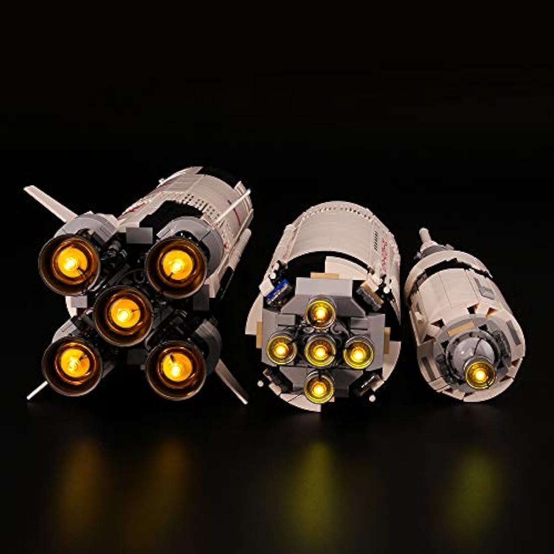 LIGHTAILING Light Set For (Ideas NASA Apollo Saturn V) Building Blocks Model - Led Light kit Compatible With Lego 21309(NOT Included The Model)