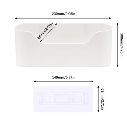 3 Kitchen Cupboard Door Storage Boxes, Self-adhesive Cabinet Door Organiser