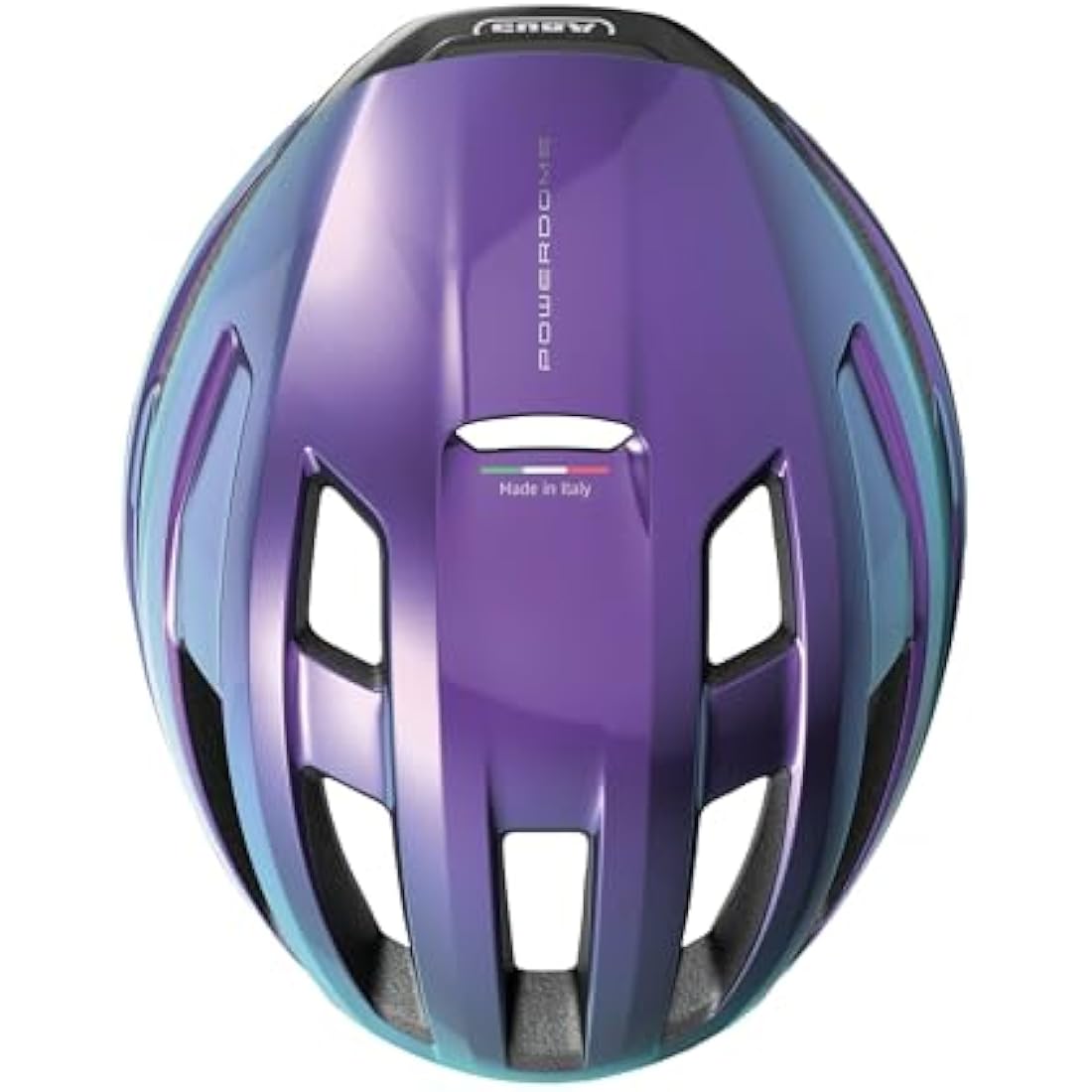 ABUS PowerDome road bike helmet - lightweight bike helmet with clever ventilation system and aerodynamic profile - Made in Italy - for men and women