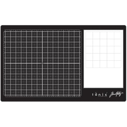 Tonic Studios Glass Cutting Mat, Black, 14" x 23"