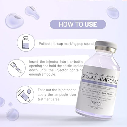 BRÜUN AC - Control Clear and Pure Vita Plus Ampoule - Refreshing and Vitalizing Skin Care Serum 1.18 fl.oz