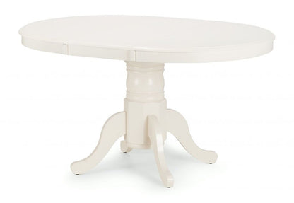Julian Bowen Stanmore Extending Dining Table, Ivory - H75xW138xD100cm