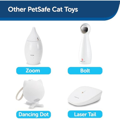 PetSafe Pet Supplies SlimCat Food-Dispensing Cat Toy Green, Treat Toy, Interactive Food Dispenser, Activity Snack Ball for Cats of All Ages, Green, Medium