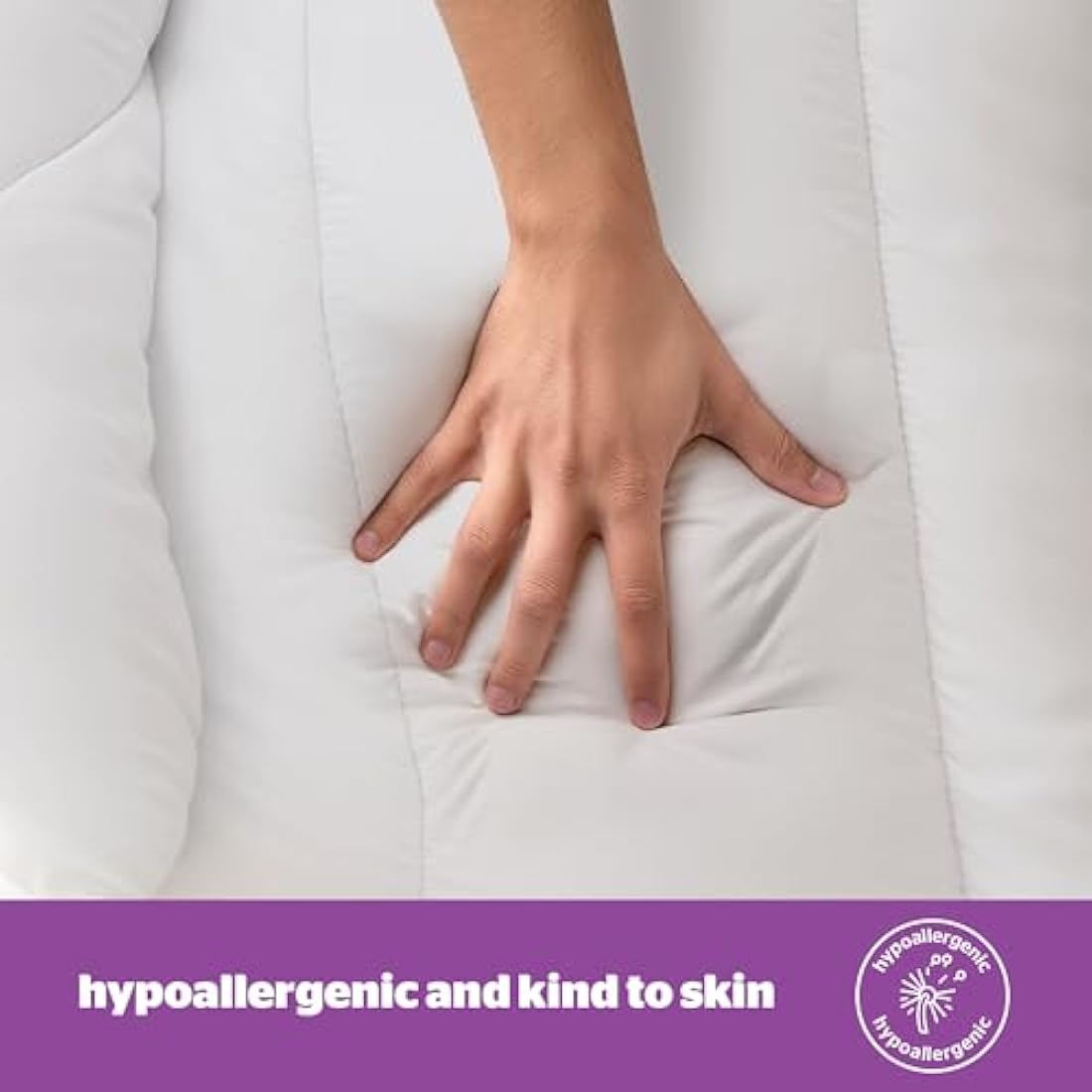 Silentnight Deep Sleep Super King Duvet 10.5 Tog – All Year Round Soft and Comfortable Quilt Duvet Ideal for Summer and Winter – Hypoallergenic and Machine Washable – Super King – 260x220cm , White