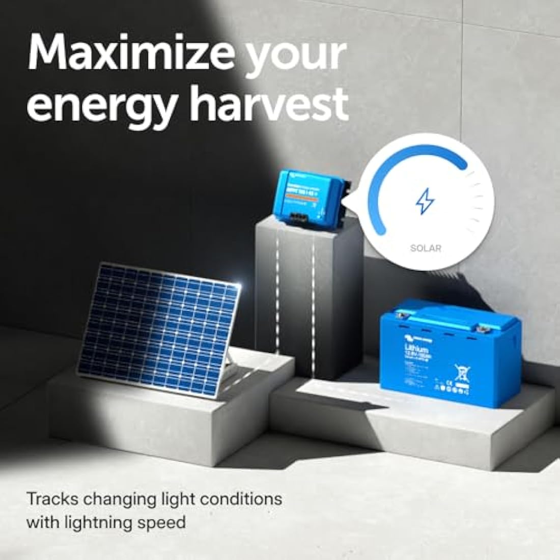 Victron Energy SmartSolar MPPT 150V 45 amp 12/24/36/48-Volt Solar Charge Controller (Bluetooth)