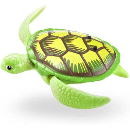 Robo Turtle Robotic Swimming Turtle by ZURU, Swims, Battery Powered, bath Toy(2 Pack, Green & Pink)
