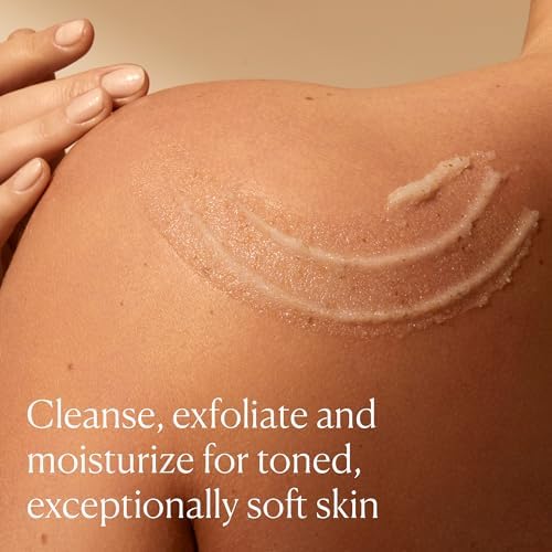 ELEMIS Frangipani Monoi Salt Glow 490g – Exfoliating Salt Scrub with Monoi Oil & Frangipani Flower – Hydrating Body Scrub for Smooth, Radiant Skin – Ideal for Dry & Rough Skin