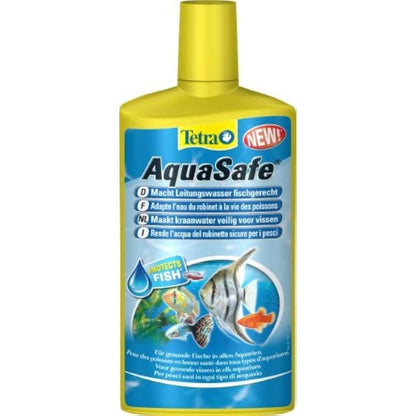 Tetra AquaSafe Water Conditioner, 500ml,Black