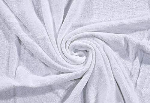 Indus Textiles Bath Sheets Large x 2-100% Egyptian Ring Spun Cotton Highly Absorbent and Soft - White