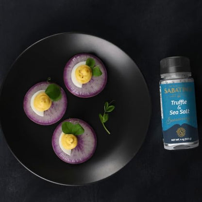 Sabatino Tartufi, Truffle Salt Seasoning ShakerAll Natural Gourmet Sicilian Sea SaltKosher NonGMO 113 g