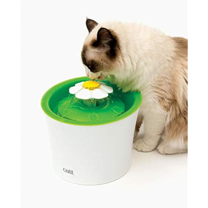 Catit Original Flower Fountain with Water Level Window, 3 Litre