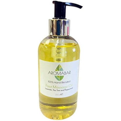 Spa Foot Pamper Kit includes Foot Massage Oil, Fresh Feet Salts Soak, Dead Sea Scrub & Wooden Foot Massager