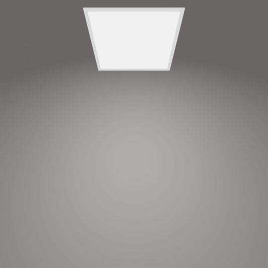 Philips LED Panel Square Ceiling Light SceneSwitch Dimmable 4000K 36W [Cool White - White]. for Indoor Lighting, Livingroom and Bedroom