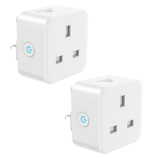 EIGHTREE Smart Plug with Energy Monitoring, 13A Smart Plugs that Work with Alexa, Google Home, SmartThings, Remote Control Timer, 2.4 GHz Only Wi-Fi