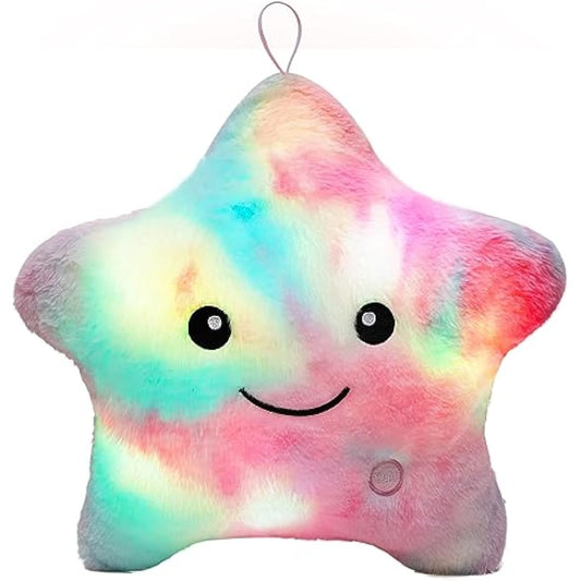 NYOBABE Sensory Toys for Autism, Light Up Star Teddy, Kids Sleep Aid, Toddler Baby Sensory Play Lights, Birthday & Xmas Gifts for 3-10 Year Old Girls & Boys, Colorful