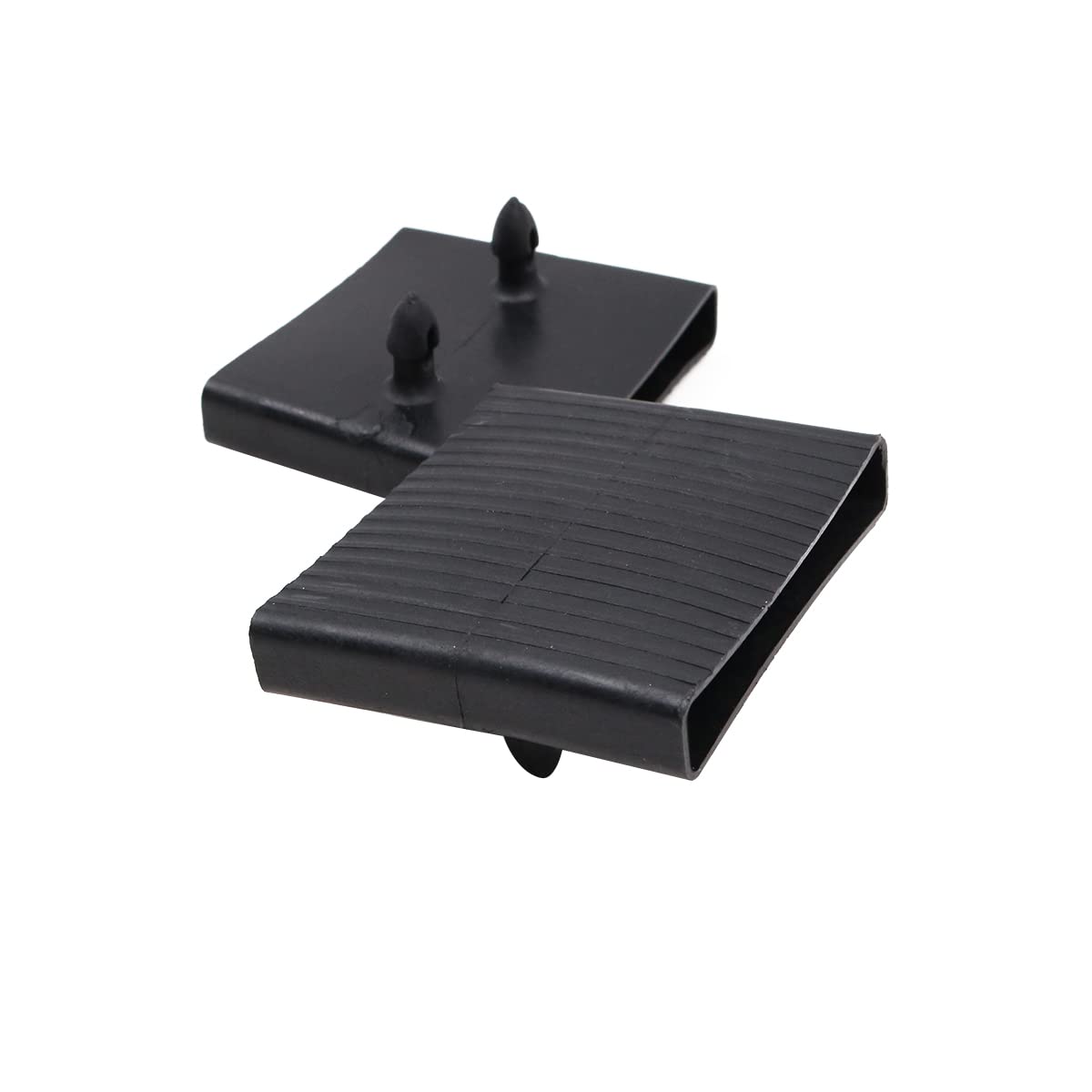WANGCL 6PCS Bed Slat Centre Caps Holders For Replacement Plastic Bed Slat Holders, For Single And Double Beds 65mm x 9mm Black