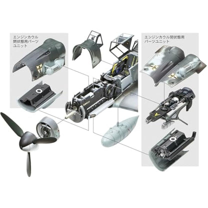 TAMIYA 61117 Messerschmitt BF-109 G6 1:48 Aircraft Model Kit