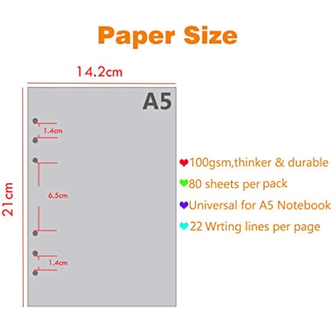 Gift for Men,SAYEEC A5 Executive Conference Folder Travel Portfolio Ringbinder Folio Zip Around PU Leather Loose Leaf Refillable Lined Paper Business Notebook Zipped Organiser with Calculator (Blue)