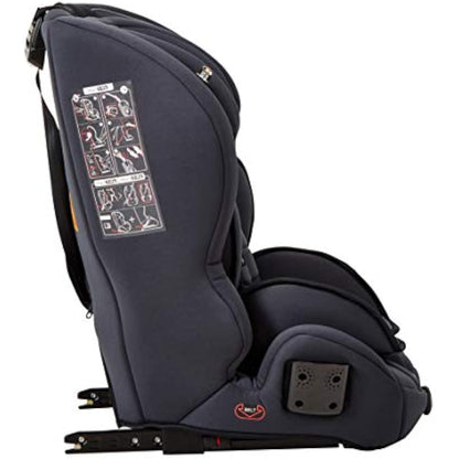My Child Stirling Group 123 ISOFIX Car Seat Charcoal