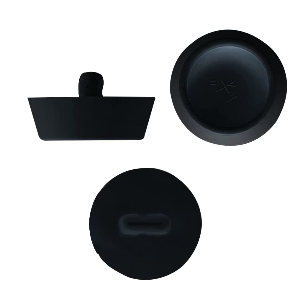 2 Pcs Drain Stopper Set, Bath Plugs, Sink Plug Rubber with Hanging Ring for Bathtub, Kitchen and Bathroom