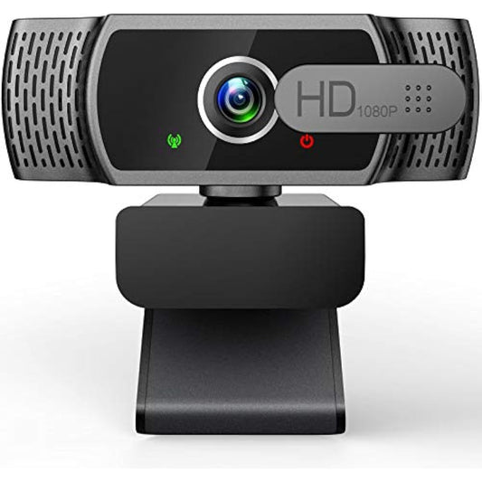 YIMONA Webcam for PC with Microphone - 1080P FHD Webcam with Privacy Cover, Plug and Play USB Web Camera for Desktop & Laptop Conference, Meeting, Zoom, Skype, Facetime, Windows, Linux, and macOS