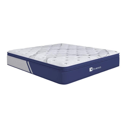 Avenco Single Mattress 3ft, 20cm Pocket Sprung Mattresses, Bamboo Foam Innerspring Hybrid Mattress, Single Bed Mattress in a Box