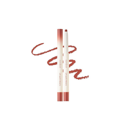 rom&nd LIP MATE PENCIL (6colors) | lip liner, lip pencil, lipliner, lipliner pencil, lipliners | 13g, 0.46 oz (06 UNDER CHILI, 13g)