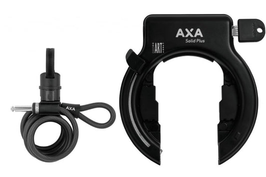 Axa Solid Plus Frame lock Black One Size