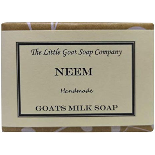 the Little Goat Soap Company Neem Goats Milk Soap 4 X 100g, N4