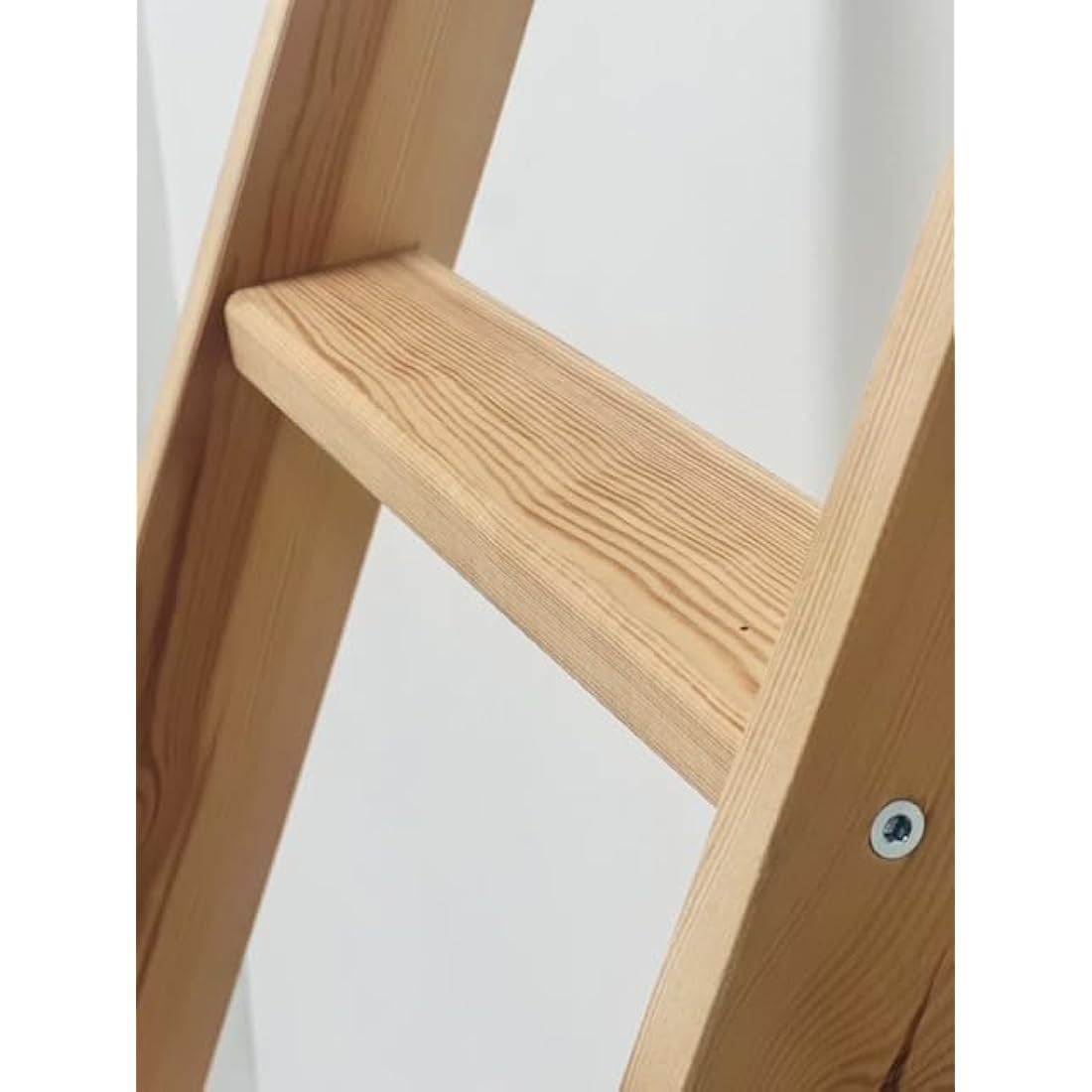 Pine Bunkbed Ladder - Bunk Bed Slanted Ladder Solid Pine