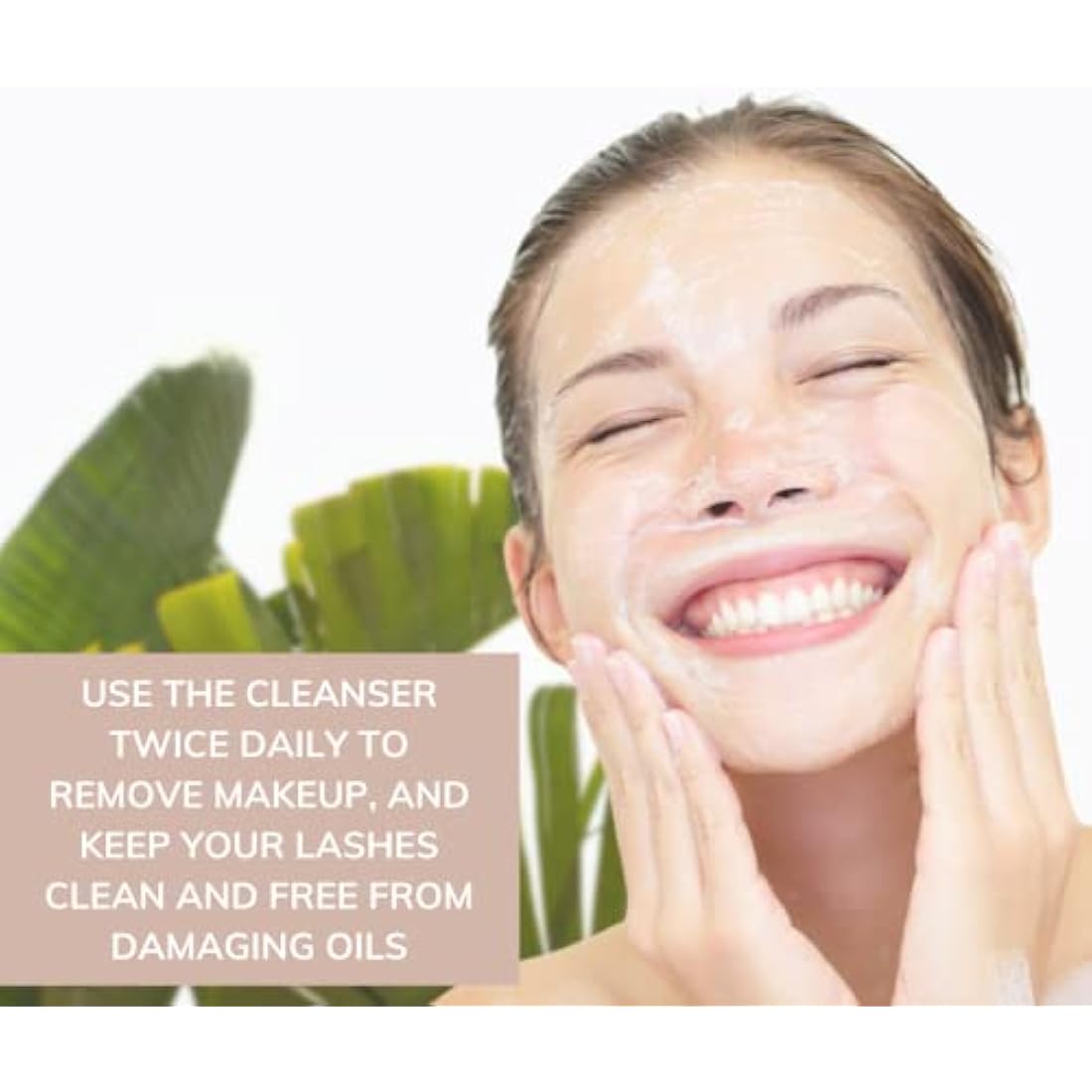 Prolong Lash Eyelash Extension Shampoo - Foaming Cleanser Concentrate for Eyelash Extensions - Eyelashes and Face - Removes Makeup & Debris - 100 ml (Pack of 4)