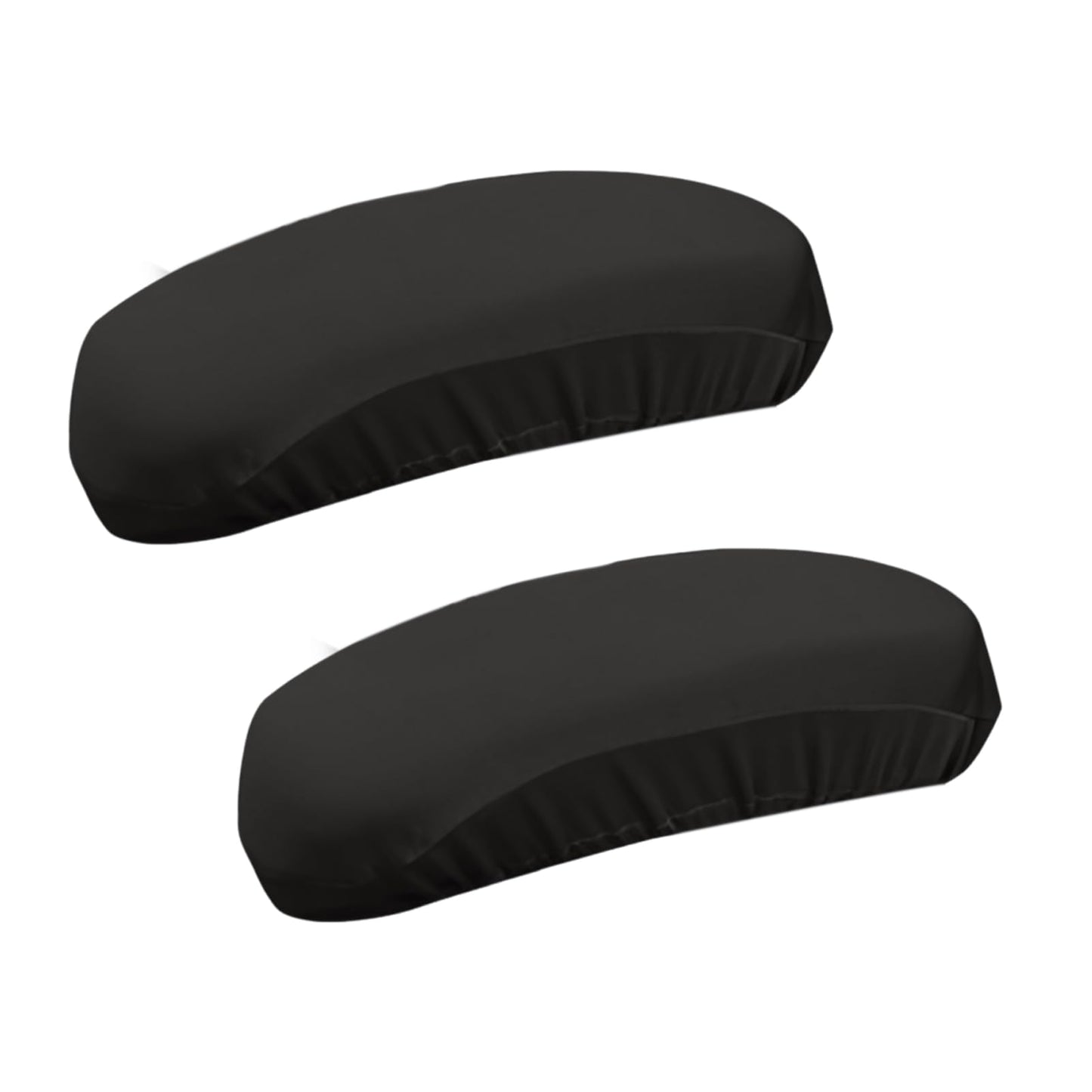 Jiakalamo Office Chair Armrest Covers, 1pair Stretchable Stretch Computer Chair Slipcover Desk Chairs Arm Cover for Office, Desk, Gaming Chairs(Black)