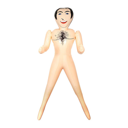 ZOPPER Male Blown Up Doll | Hen Party Accessory Inflatable Male Blown Up Doll 150cm Great Fun for Hen & Bachelor Parties, Photo Booth Prop, Pranks,