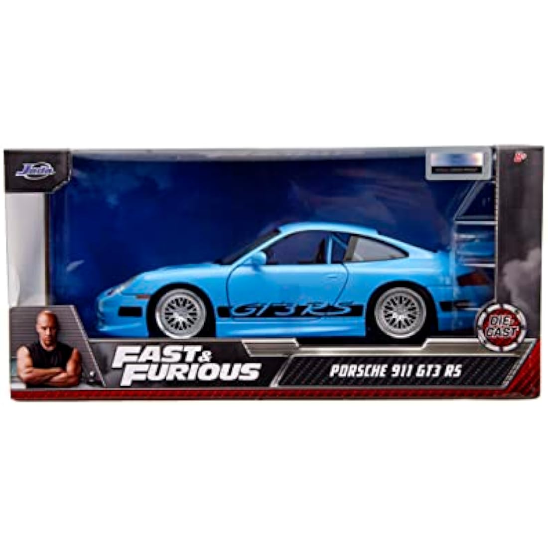 Jada Toys 33667BL Miniature Collectible Car, Light Blue