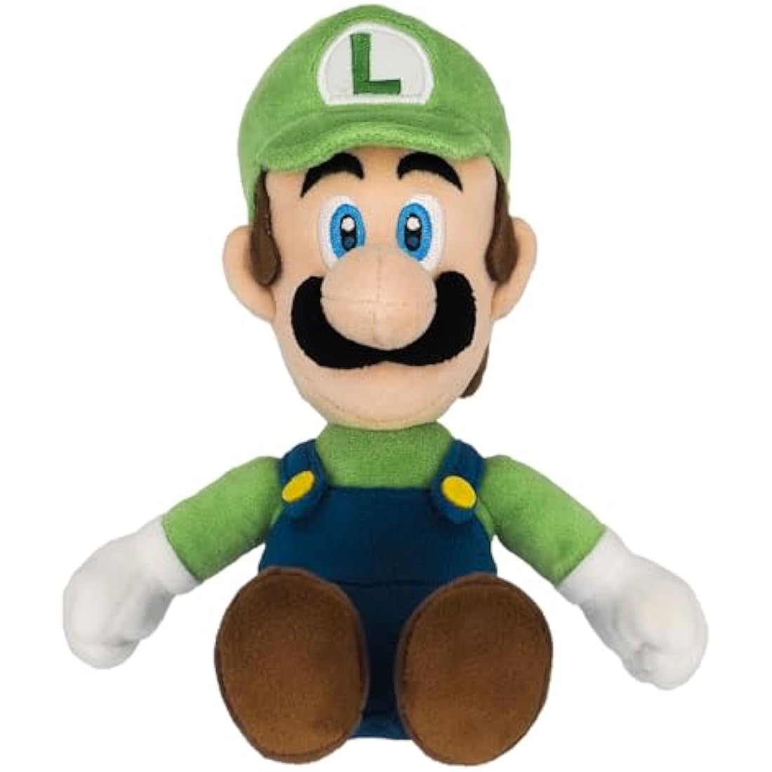 Sanei Super Mario AC02 All Star Collection 10" Luigi Plush, Small