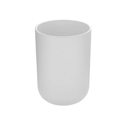 4pcs Bathroom Accessories Set, Toothbrush Holder Tooth Mug Soap Dish Liquid Bottle Bathroom Set Shower Countertop Vanity OrganizerWhite