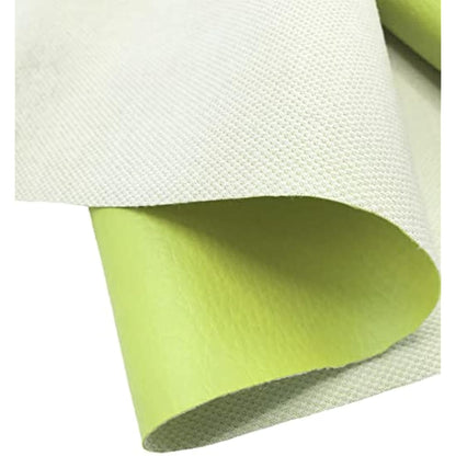 A-Express Grained Faux Leather Fabric Waterproof Heavy Duty Leatherette Vinyl Leathercloth Upholstery Textured Material - Pistachio 2 Metres 200cm x 140cm