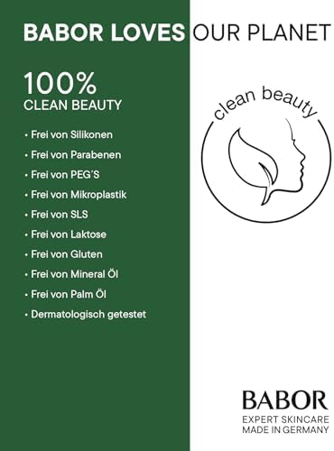BABOR Instant Fresh & Smooth Eye Serum + Patches | Intensive Moisture & Freshness for a Smooth Eye Area | Eye Serum and Eye Pads (reusable) - 15ml Serum & 2 Eye Pads