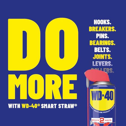 WD-40 Multi-Use Spray 450ml: Wide and Narrow Spray for Maintenance, Rust Protection and Lubrication