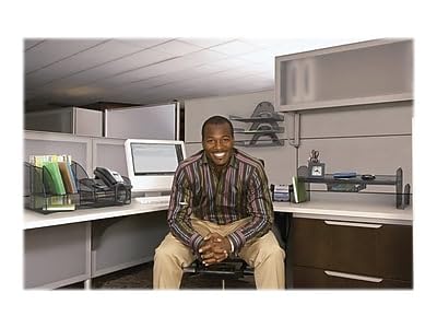 Safco Onyx Mesh Telephone Stand - Black
