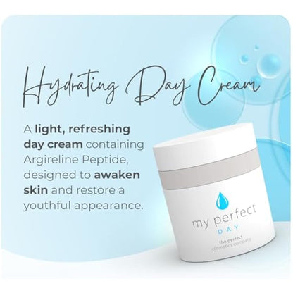 My Perfect Day, Penny Lane, 50ml Light and Refreshing Face Day Cream/Moisturiser, Instant Results, Anti-Ageing. 3 Month Supply, As Seen on TV.