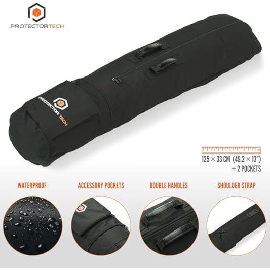 ProtectorTech HD Carry Bag for Metal Detector or Microphone/Speaker Stand (125 cm / 49.2" Long)