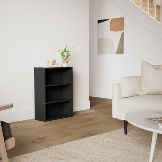 Furinno Pasir 3-Tier Open Shelf, Americano