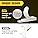 Emitever Picture Hanging Strips 20 Pairs (40 Strips), Double Side Hook Loop Mounting Tapes Adhesive Strips, Damage Free Hanging - for Pictures, Glass, Frames, Mirrors, Wall Decor and Signs(Medium)