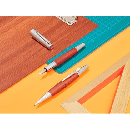 Faber Castell F148200Faber-Castell E-Motion fountain Pen Brown M, Pear wood brown.