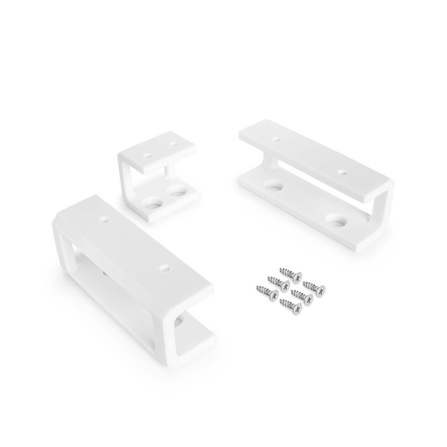 MOBILEFOX Laptop Under-Table Shelf, Holder, Stand for Notebook, MacBook, 0 to 35 mm in Height, White