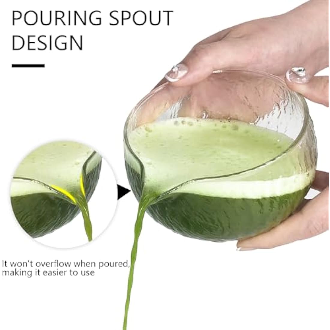 Artcome 9 Pcs Japanese Matcha Tea Set, Matcha Bowl with Pouring Spout, Matcha Whisk, Tea Scoop, Whisk Holder, Matcha Powder Caddy, Handmade Matcha Ceremony Kit For Japanese Tea Ceremony (White)