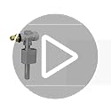 VeeBath Pro Lever Operated Dual Flush Valve Overflow 2 Piece Toilet Cistern WRAS Approved