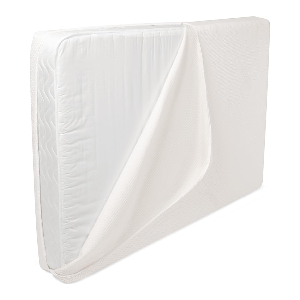 Direct Manufacturing Coolmax Memory Foam Mattress Zipped Cover Size - Double 4ft6 x 6ft3 Depth: (5" - 12.5cm)